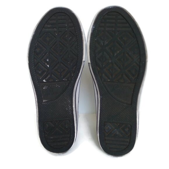 Converse Chuck Taylor All-Star Metallic Hi Top Sneakers Shoes youth sz 2 - Picture 6 of 8